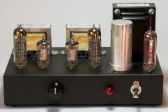 Audio amplifier model 1955 Gen2 front view.