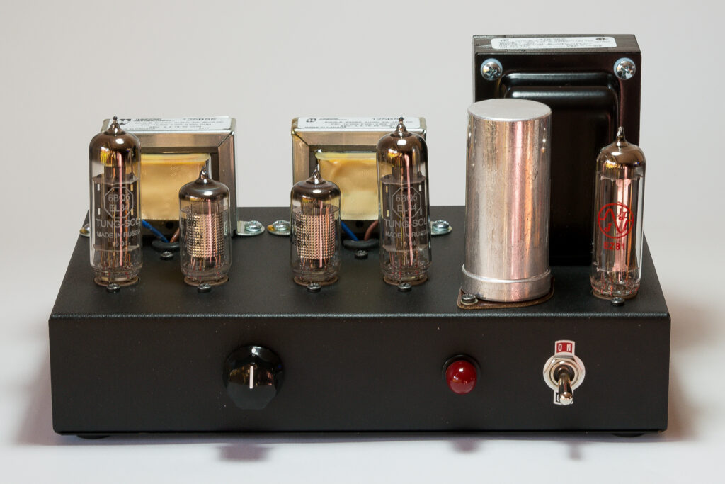 1955 Gen2 Tube Amplifier front view.