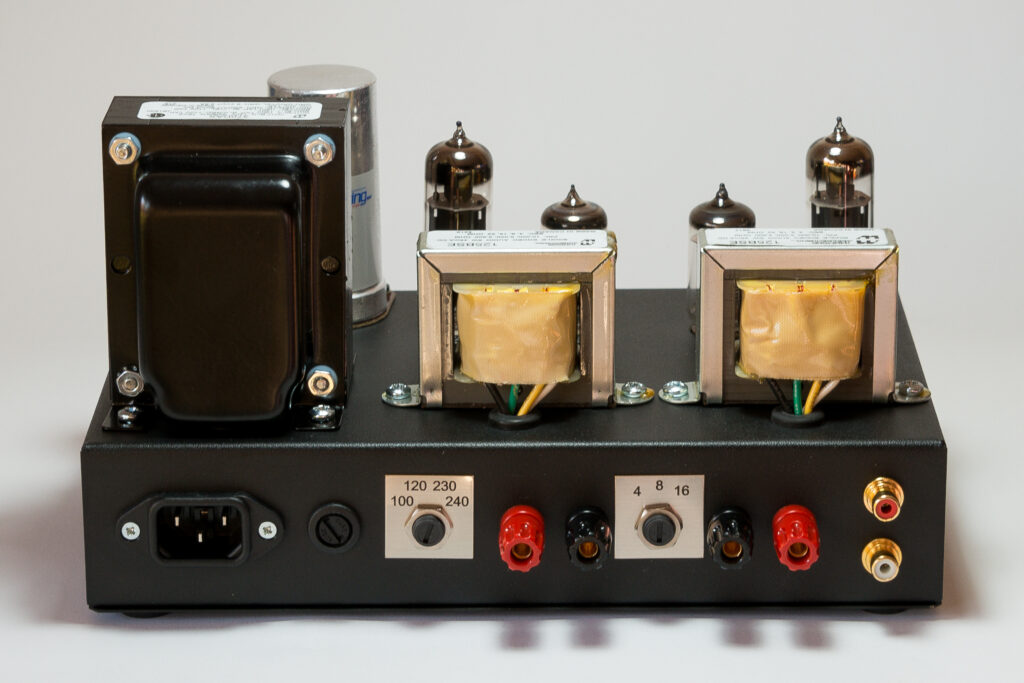 1955 Gen2 Tube Amplifier rear view.